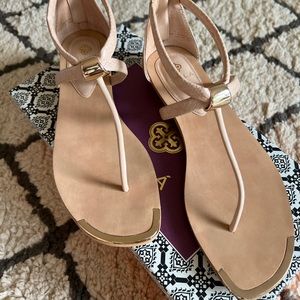 Tan Sandals, NWT, size 7.5